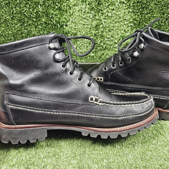 Eastland Franconia 1955 Black Leather Ankle Lace Up Boots Mens Size 12 D - Picture 7 of 10